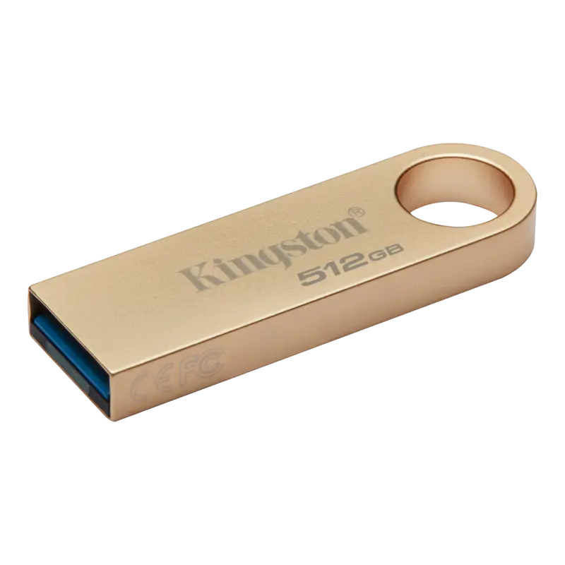 Memorie USB Kingston DataTraveler SE9 G3 512 GBGB Auriu - 220 MB/s | 100 MB/s Memorie USB Kingston DataTraveler SE9 G3 512 GBGB Auriu - 220 MB/s | 100 MB/s