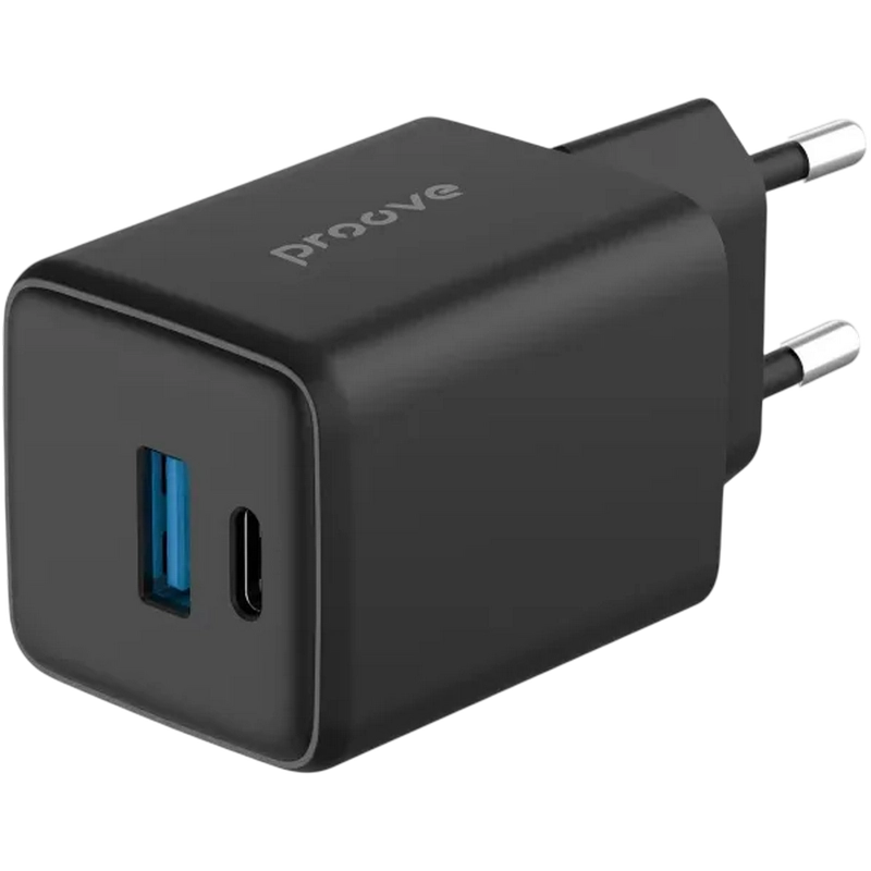 Зарядное устройство Proove Pocket Gan Черный - 30 Вт | Штепсельная вилка ЕС переменного тока Зарядное устройство Proove Pocket Gan Черный - 30 Вт | Штепсельная вилка ЕС переменного тока