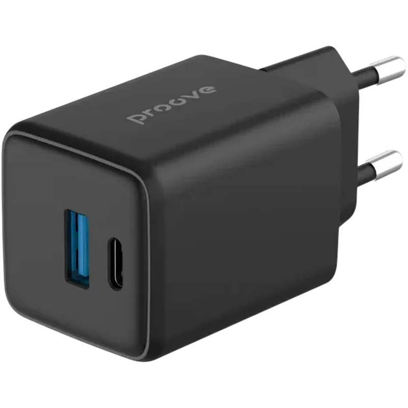 Зарядное устройство Proove Pocket Gan Черный - 30 Вт | Штепсельная вилка ЕС переменного тока Зарядное устройство Proove Pocket Gan Черный - 30 Вт | Штепсельная вилка ЕС переменного тока