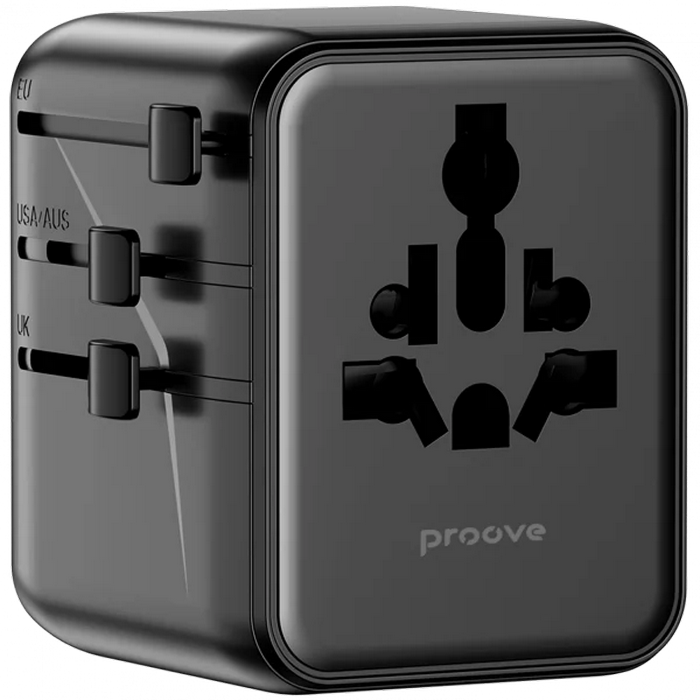 Încărcător Proove Trip Negru - 25 W | Rețea Încărcător Proove Trip Negru - 25 W | Rețea