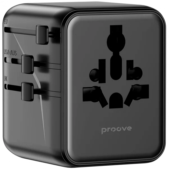 Încărcător Proove Trip Negru - 25 W | Rețea Încărcător Proove Trip Negru - 25 W | Rețea