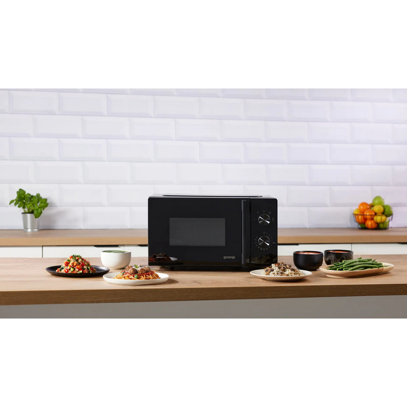 Cuptor cu microunde Gorenje MO20E1B5 Negru - Independentă | 20 l | 700 W Cuptor cu microunde Gorenje MO20E1B5 Negru - Independentă | 20 l | 700 W
