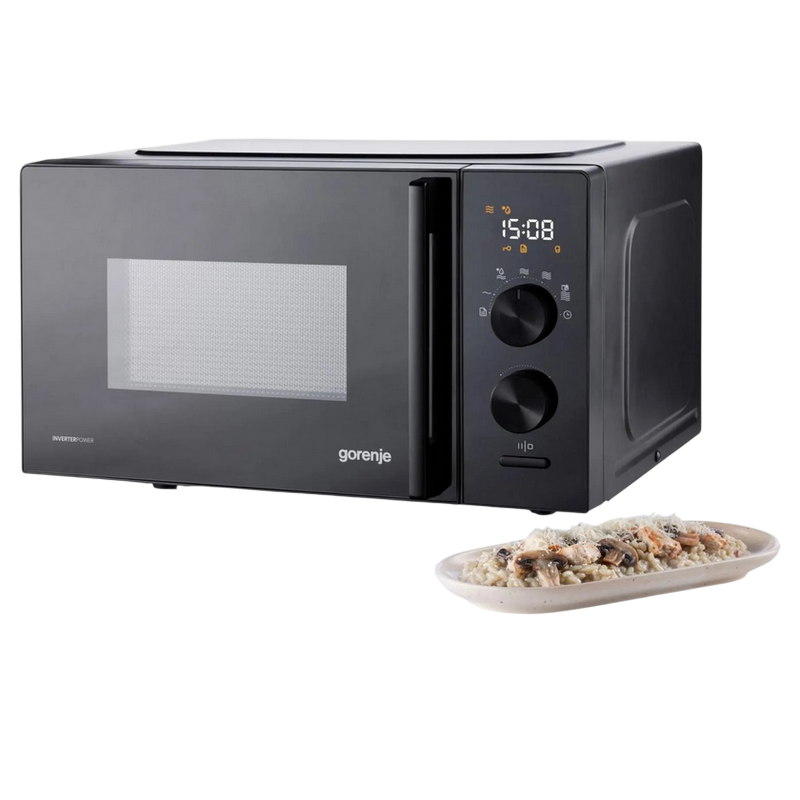 Cuptor cu microunde Gorenje MO20AE1B5 Negru - Independentă | 20 l | 800 W Cuptor cu microunde Gorenje MO20AE1B5 Negru - Independentă | 20 l | 800 W