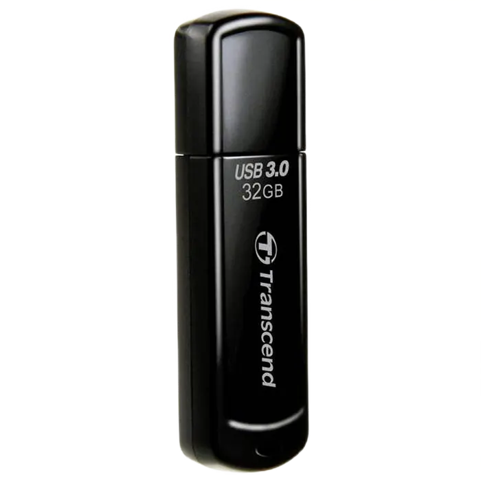 Memorie USB Transcend JetFlash 700 32 GBGB Negru - 90 MB/s | 20 MB/s Memorie USB Transcend JetFlash 700 32 GBGB Negru - 90 MB/s | 20 MB/s