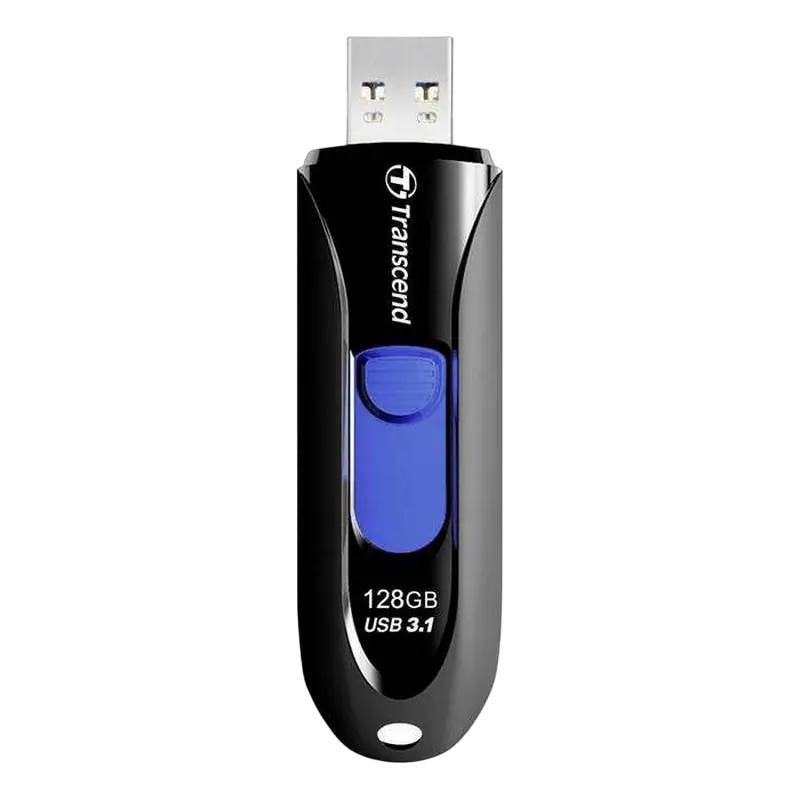 USB Flash накопитель Transcend JetFlash 790 128 ГБГБ Черный/Синий - 90 МБ/с | 40 МБ/с USB Flash накопитель Transcend JetFlash 790 128 ГБГБ Черный/Синий - 90 МБ/с | 40 МБ/с