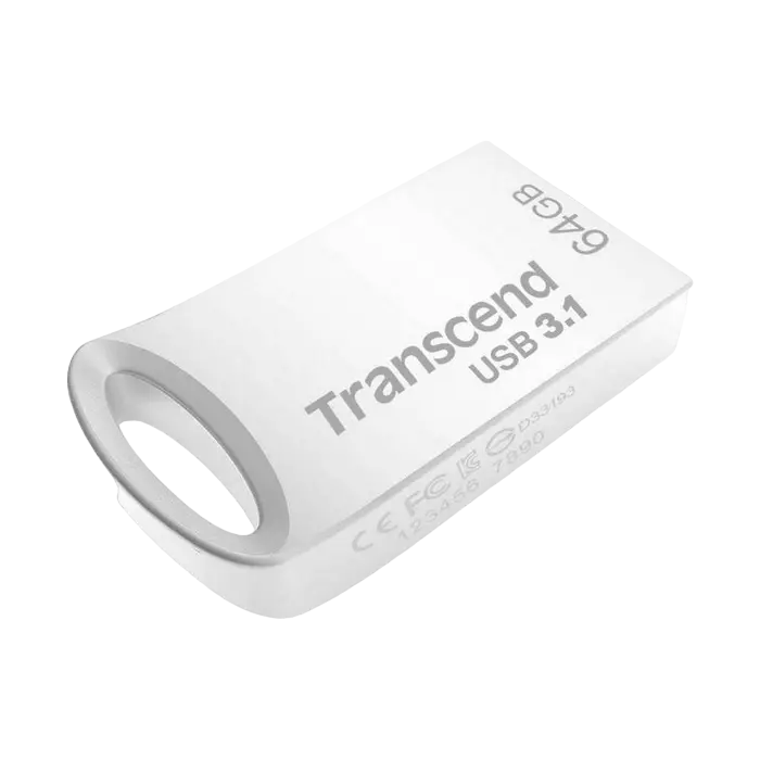 Memorie USB Transcend JetFlash 710 64 GBGB Argintiu - 90 MB/s | 30 MB/s Memorie USB Transcend JetFlash 710 64 GBGB Argintiu - 90 MB/s | 30 MB/s