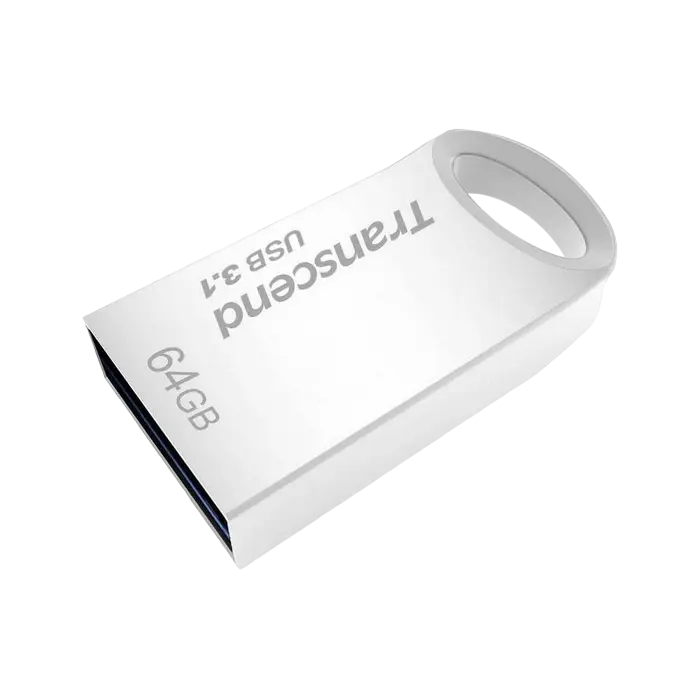 Memorie USB Transcend JetFlash 710 64 GBGB Argintiu - 90 MB/s | 30 MB/s Memorie USB Transcend JetFlash 710 64 GBGB Argintiu - 90 MB/s | 30 MB/s
