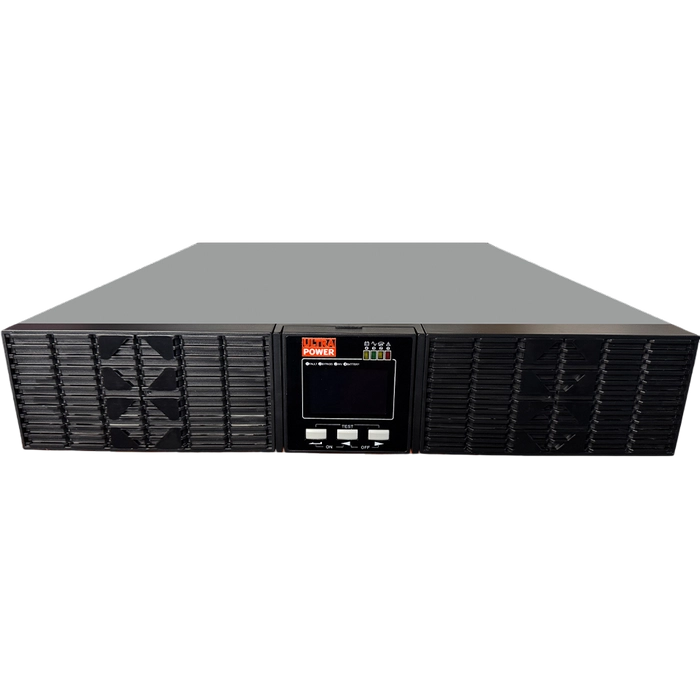 Sursă de alimentare neîntreruptibilă Ultra Power RT-3KS Gri - Montare pe rafturi | Online | 3000 VA
