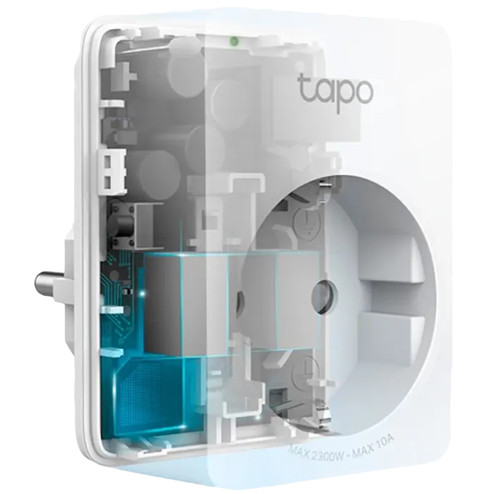 Priză inteligentă TP-LINK Tapo P100 - 2300 W | Alb Priză inteligentă TP-LINK Tapo P100 - 2300 W | Alb