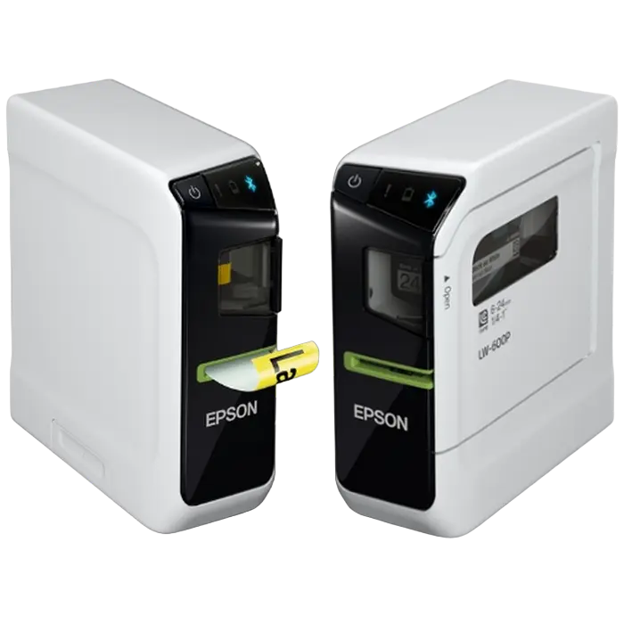 Ленточный принтер для маркировки Epson LW-600P Белый - Монохромный | 180 dpi Ленточный принтер для маркировки Epson LW-600P Белый - Монохромный | 180 dpi
