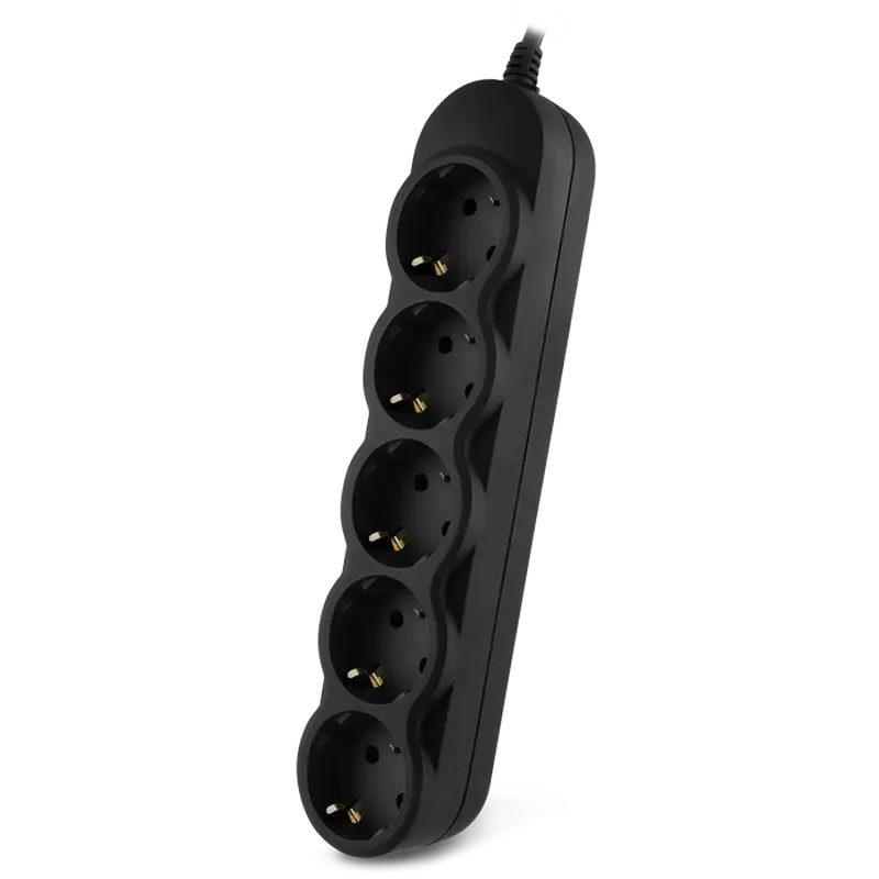 Prelungitor electric SVEN EX-I5 Negru - 1.8 m | 2200 W | 5 Prelungitor electric SVEN EX-I5 Negru - 1.8 m | 2200 W | 5