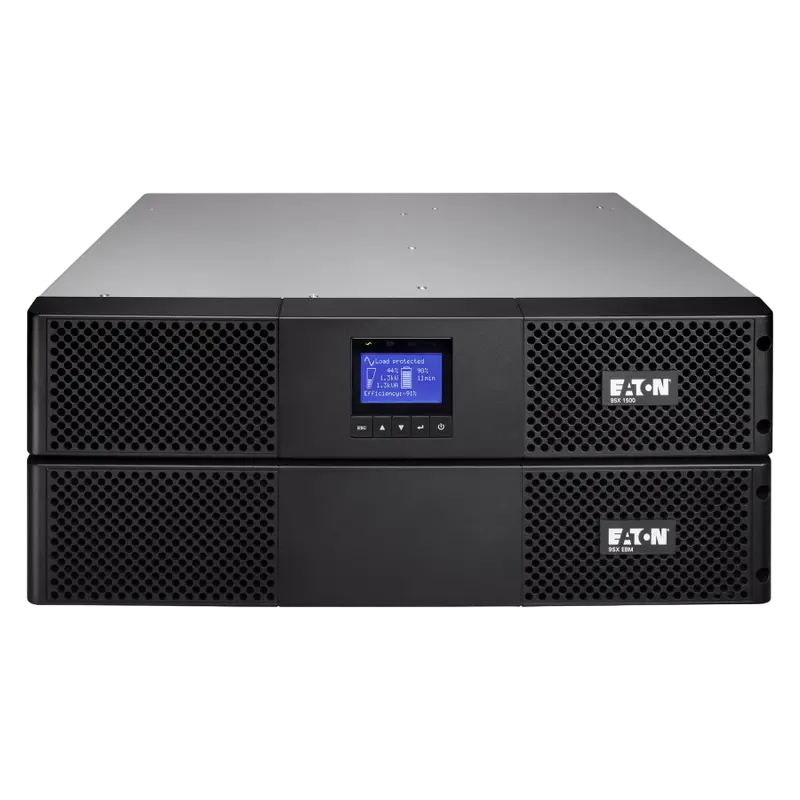 Аккумулятор для резервного питания Eaton 9SXEBM48R Черный - Крепление в стойку | Онлайн | 1500 ВА Аккумулятор для резервного питания Eaton 9SXEBM48R Черный - Крепление в стойку | Онлайн | 1500 ВА