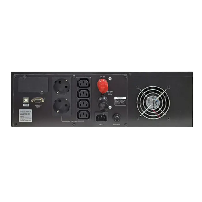 Sursă de alimentare neîntreruptibilă PCM INF-500AP RM Negru - Montare pe rafturi | 500 VA Sursă de alimentare neîntreruptibilă PCM INF-500AP RM Negru - Montare pe rafturi | 500 VA