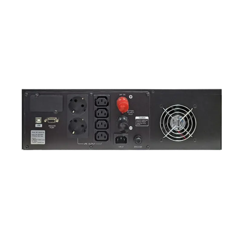 Sursă de alimentare neîntreruptibilă PCM INF-1100AP RM Negru - Montare pe rafturi | 1100 VA Sursă de alimentare neîntreruptibilă PCM INF-1100AP RM Negru - Montare pe rafturi | 1100 VA