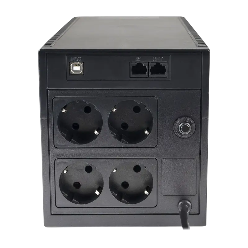 Источник бесперебойного питания PCM RPT-1025AP Черный - Башня | Линейно-интерактивный | 1025 ВА Источник бесперебойного питания PCM RPT-1025AP Черный - Башня | Линейно-интерактивный | 1025 ВА
