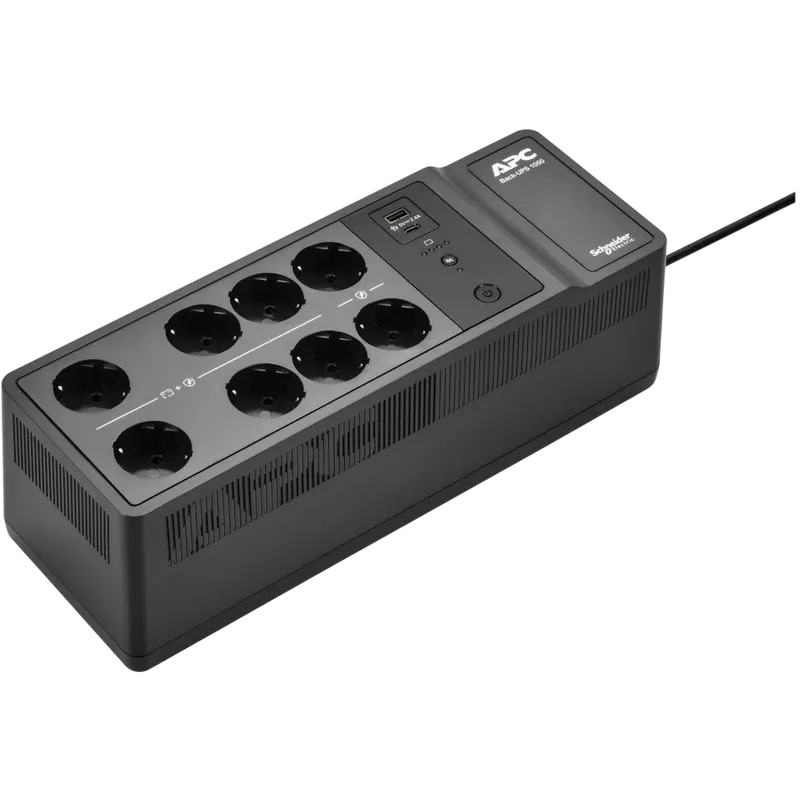 Sursă de alimentare neîntreruptibilă APC BE1050G2-GR Negru - 1050 VA Sursă de alimentare neîntreruptibilă APC BE1050G2-GR Negru - 1050 VA