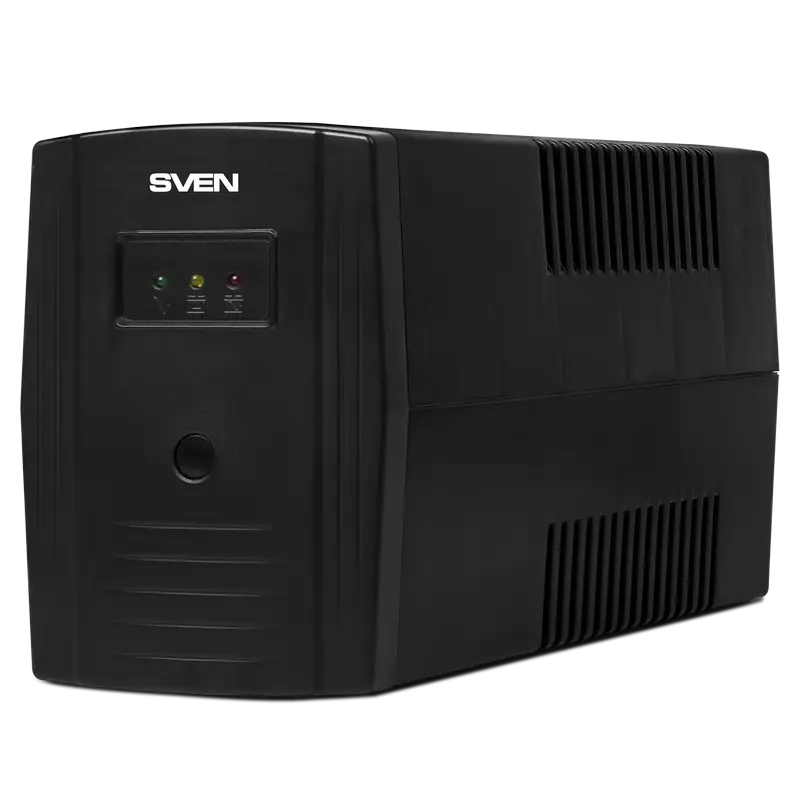Sursă de alimentare neîntreruptibilă SVEN Pro 800 Negru - Linear-interactiv | 800 VA Sursă de alimentare neîntreruptibilă SVEN Pro 800 Negru - Linear-interactiv | 800 VA