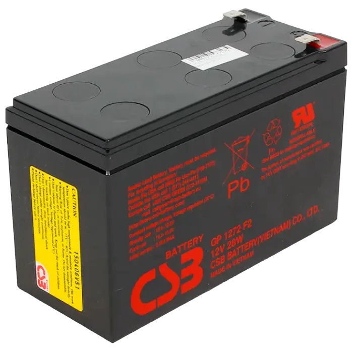 Acumulator UPS CSB GP1272F2 - 12 V | 7.2 Ah Acumulator UPS CSB GP1272F2 - 12 V | 7.2 Ah