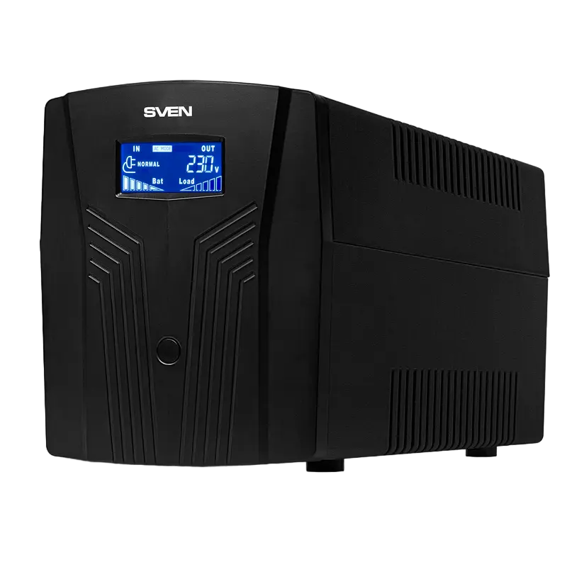 Источник бесперебойного питания SVEN Pro 1500 Черный - Башня | Линейно-интерактивный | 1500 ВА