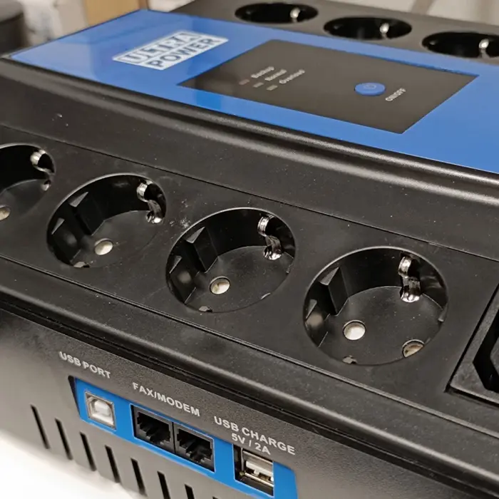 Источник бесперебойного питания Ultra Power 650VA Серый - 650 ВА Источник бесперебойного питания Ultra Power 650VA Серый - 650 ВА