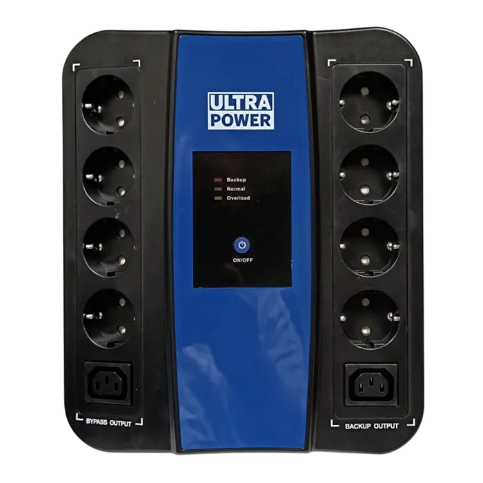 Источник бесперебойного питания Ultra Power 650VA Серый - 650 ВА Источник бесперебойного питания Ultra Power 650VA Серый - 650 ВА