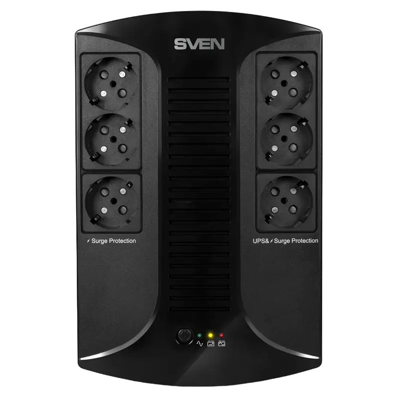 Источник бесперебойного питания SVEN UP-L1000E Черный - Линейно-интерактивный | 1000 ВА Источник бесперебойного питания SVEN UP-L1000E Черный - Линейно-интерактивный | 1000 ВА