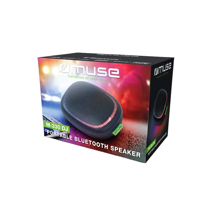 Портативная колонка MUSE M-328 KL Чёрный - 5 Вт | 1.0 Портативная колонка MUSE M-328 KL Чёрный - 5 Вт | 1.0