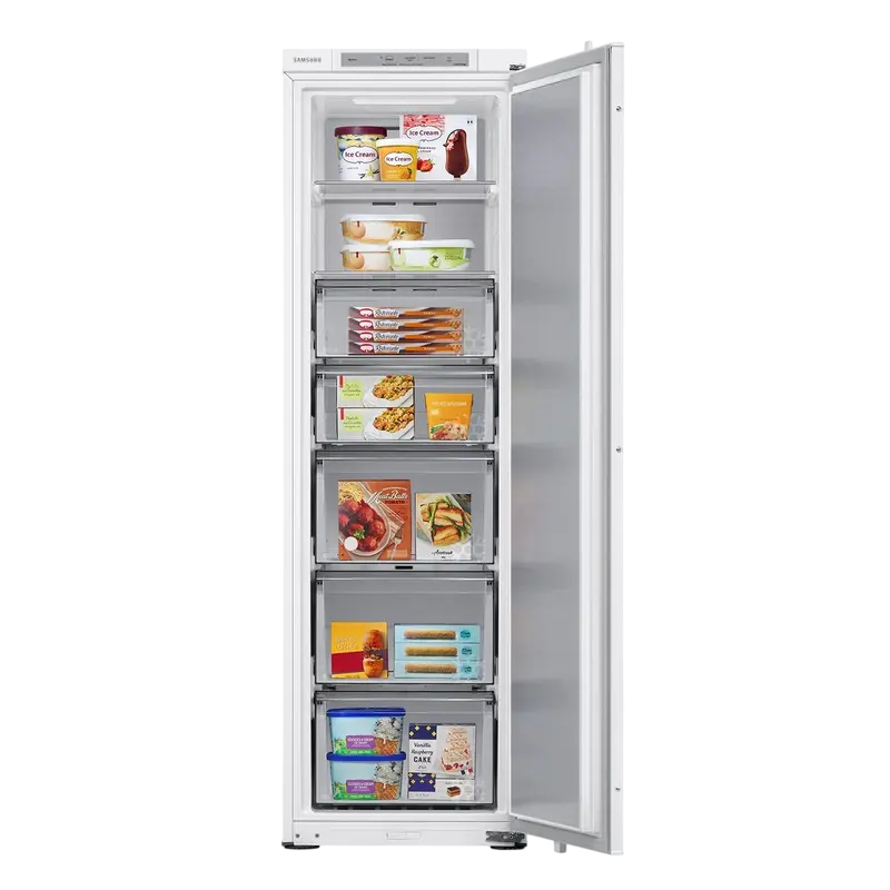 Морозильник Samsung BRZ22700EWW/EF Белый - 177.5 см | 218 л | No Frost Морозильник Samsung BRZ22700EWW/EF Белый - 177.5 см | 218 л | No Frost