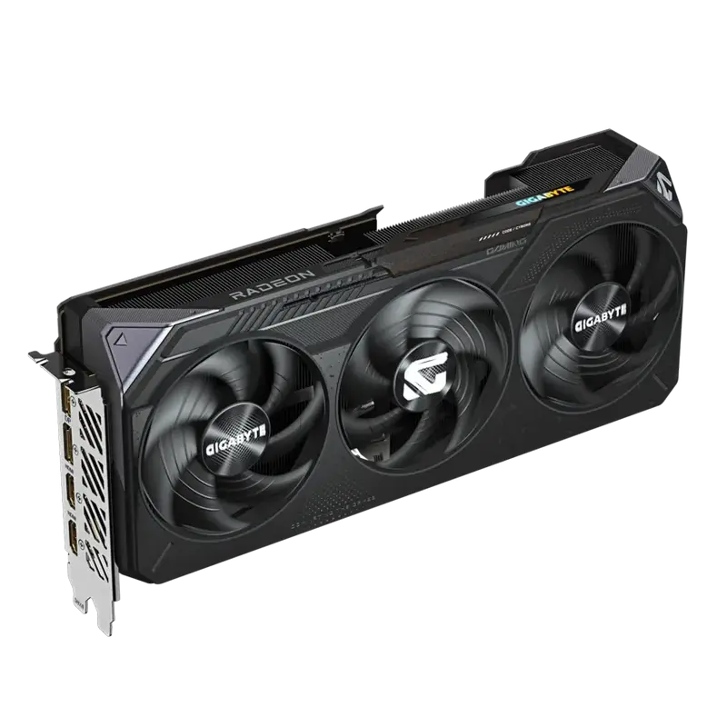 Placă video Gigabyte Radeon RX 9070 XT GAMING OC - 16GB | PCI-E 5.0 x16 Placă video Gigabyte Radeon RX 9070 XT GAMING OC - 16GB | PCI-E 5.0 x16