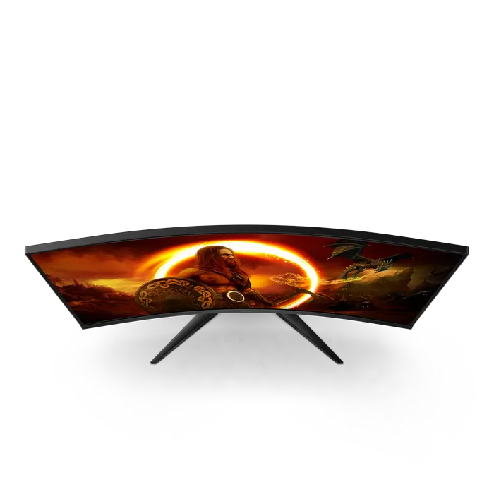 Игровой монитор AOC C32G2ZE/BK Черный | Красный - 31.5" | VA | 1920x1080 | 240 Гц | 0.5 мс Игровой монитор AOC C32G2ZE/BK Черный | Красный - 31.5