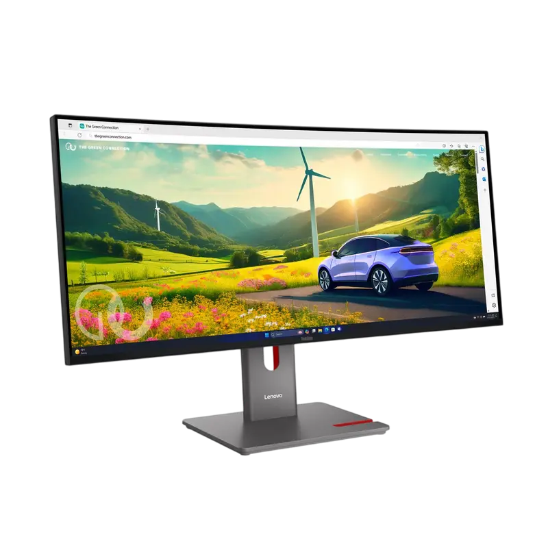 Monitor Lenovo ThinkVision P34WD-40 Eclipse Black - 34" | IPS | 3440x1440 | 120 Hz | 110 ppi | 4 ms Monitor Lenovo ThinkVision P34WD-40 Eclipse Black - 34