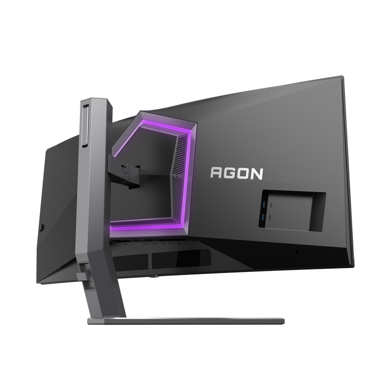 Monitor Gaming AOC AG346UCD Negru - 34" | QD OLED | 3440x1440 | 175 Hz | 109.6 ppi | 0.03 ms Monitor Gaming AOC AG346UCD Negru - 34