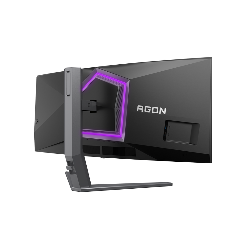 Monitor Gaming AOC AG346UCD Negru - 34" | QD OLED | 3440x1440 | 175 Hz | 109.6 ppi | 0.03 ms Monitor Gaming AOC AG346UCD Negru - 34