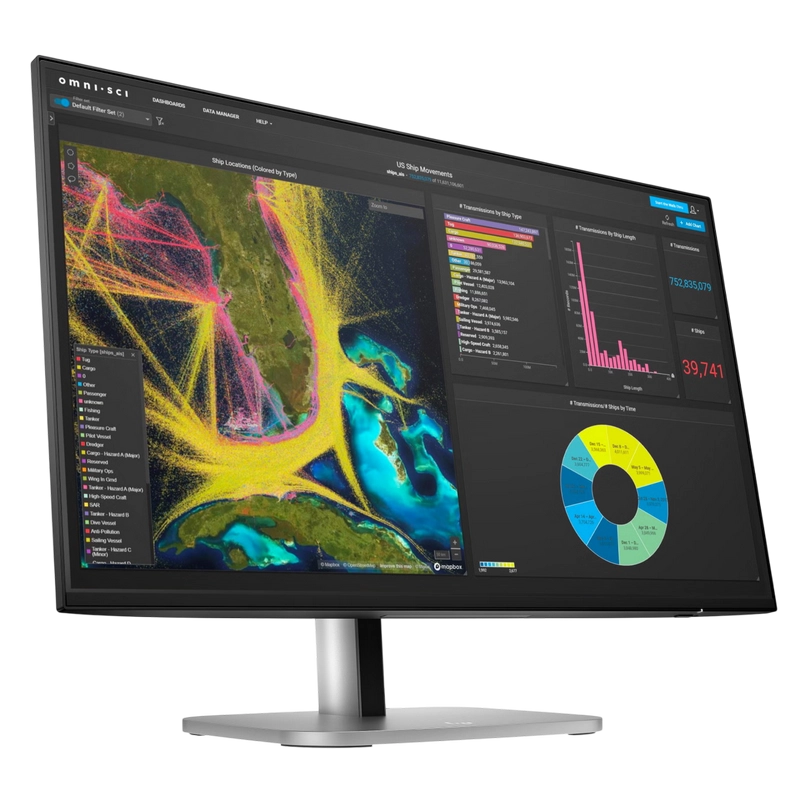 Монитор HP S5 Pro 524pn Серебристый - 23.8" | IPS | 1920x1200 | 100 Гц | 94 ppi | 5 мс Монитор HP S5 Pro 524pn Серебристый - 23.8