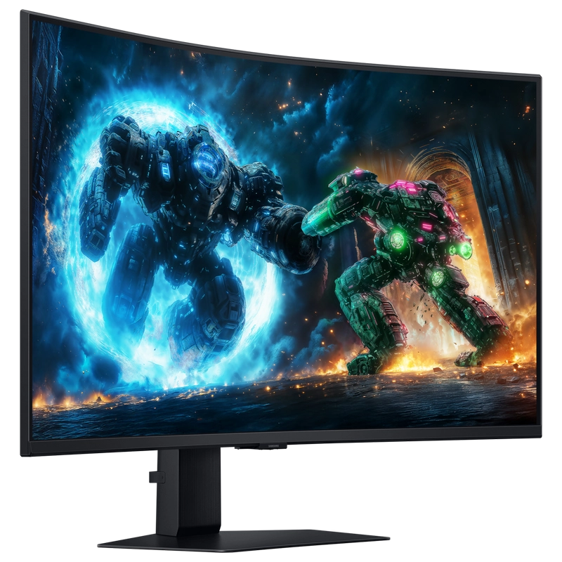 Monitor Gaming Samsung Odyssey G7 G75F Negru - 37" | VA | 3840x2160 | 165 Hz | 1 ms Monitor Gaming Samsung Odyssey G7 G75F Negru - 37