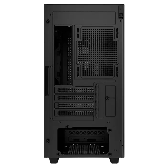 Компьютерный корпус Deepcool CH370 Mini-Tower Черный - Без блока питания | Пластик АБС,Сталь,Закаленное стекло Компьютерный корпус Deepcool CH370 Mini-Tower Черный - Без блока питания | Пластик АБС,Сталь,Закаленное стекло