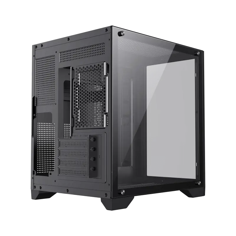 Компьютерный корпус Gamemax INFINITY MINI Mini-Tower Черный - Без блока питания Компьютерный корпус Gamemax INFINITY MINI Mini-Tower Черный - Без блока питания