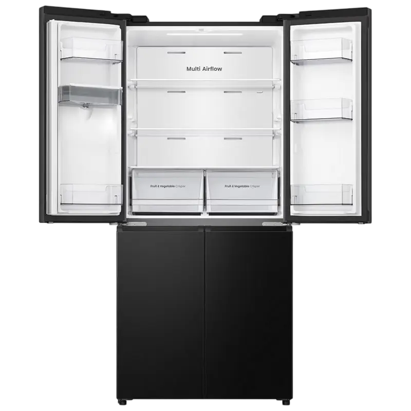 Холодильник Hisense RQ5P470SMFE Чёрный - Side-by-Side | 178.5 см | 482 л Холодильник Hisense RQ5P470SMFE Чёрный - Side-by-Side | 178.5 см | 482 л
