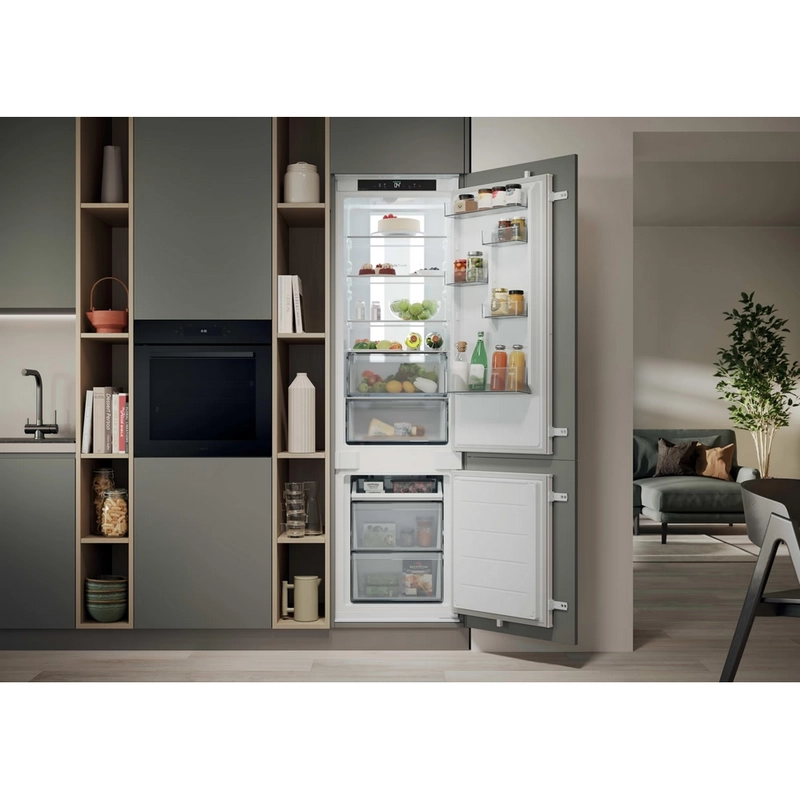 Frigider Candy CNBQT5519DW Alb - Cu două uși | 193.5 cm | 284 l Frigider Candy CNBQT5519DW Alb - Cu două uși | 193.5 cm | 284 l