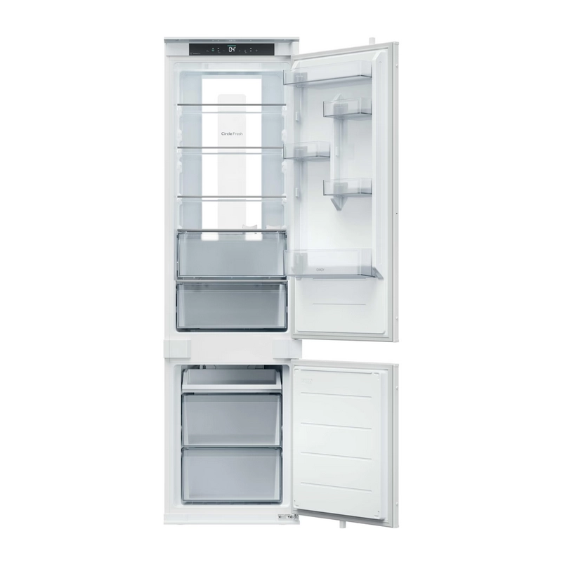 Frigider Candy CNBQT5519DW Alb - Cu două uși | 193.5 cm | 284 l Frigider Candy CNBQT5519DW Alb - Cu două uși | 193.5 cm | 284 l