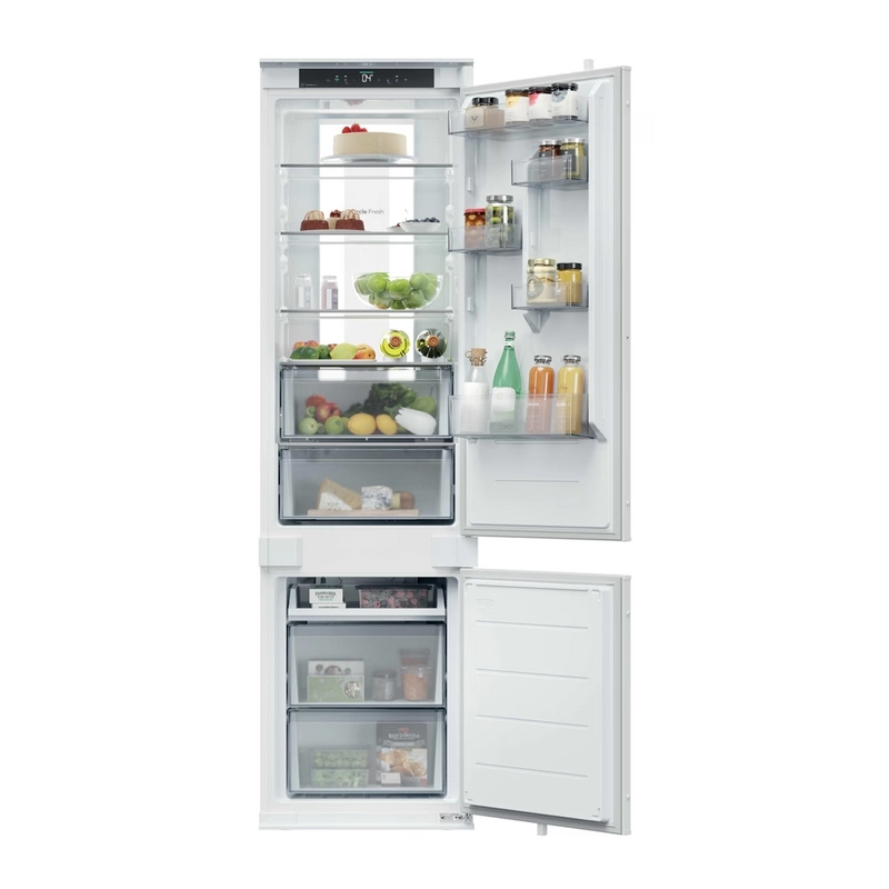 Frigider Candy CNBQT5519DW Alb - Cu două uși | 193.5 cm | 284 l Frigider Candy CNBQT5519DW Alb - Cu două uși | 193.5 cm | 284 l