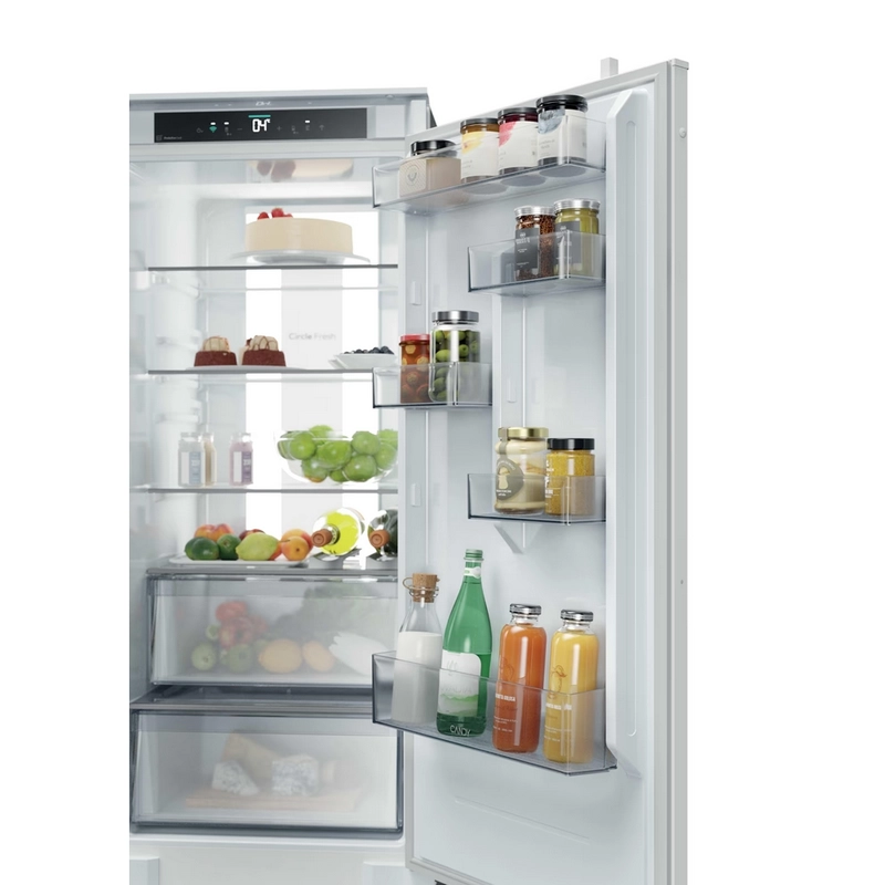 Frigider Candy CNBQT5519DW Alb - Cu două uși | 193.5 cm | 284 l Frigider Candy CNBQT5519DW Alb - Cu două uși | 193.5 cm | 284 l