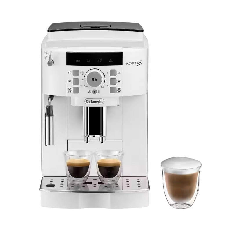 Aparat de cafea DeLonghi ECAM22.110 Alb - Cafea măcinată, Cafea boabe | 1450 W | 15 bar | 1.8 l
