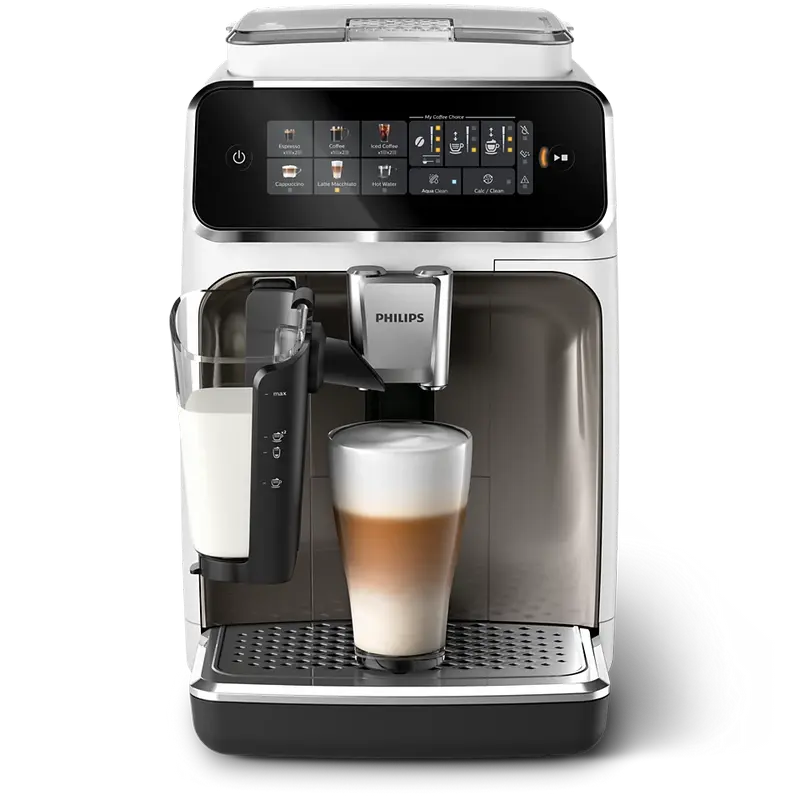 Кофемашина Philips EP3343/90 Белый - Молотый, В зернах | 1500 Вт | 15 бар | 1.8 л