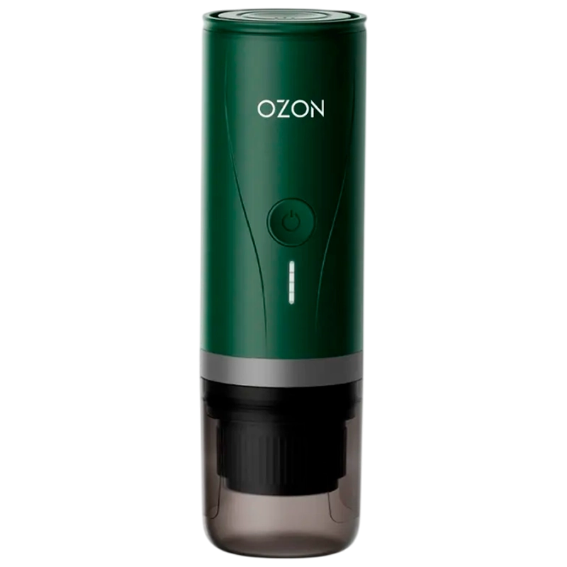 Cafetieră portabilă OZON PCM03 Verde - Cafea măcinată, În capsule | 20 bar