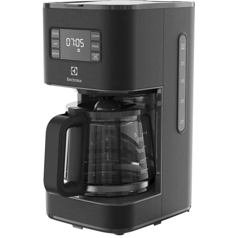 Aparat de cafea Electrolux E5CM1-6AN Negru - Cafea măcinată | 1080 W | 1.37 l