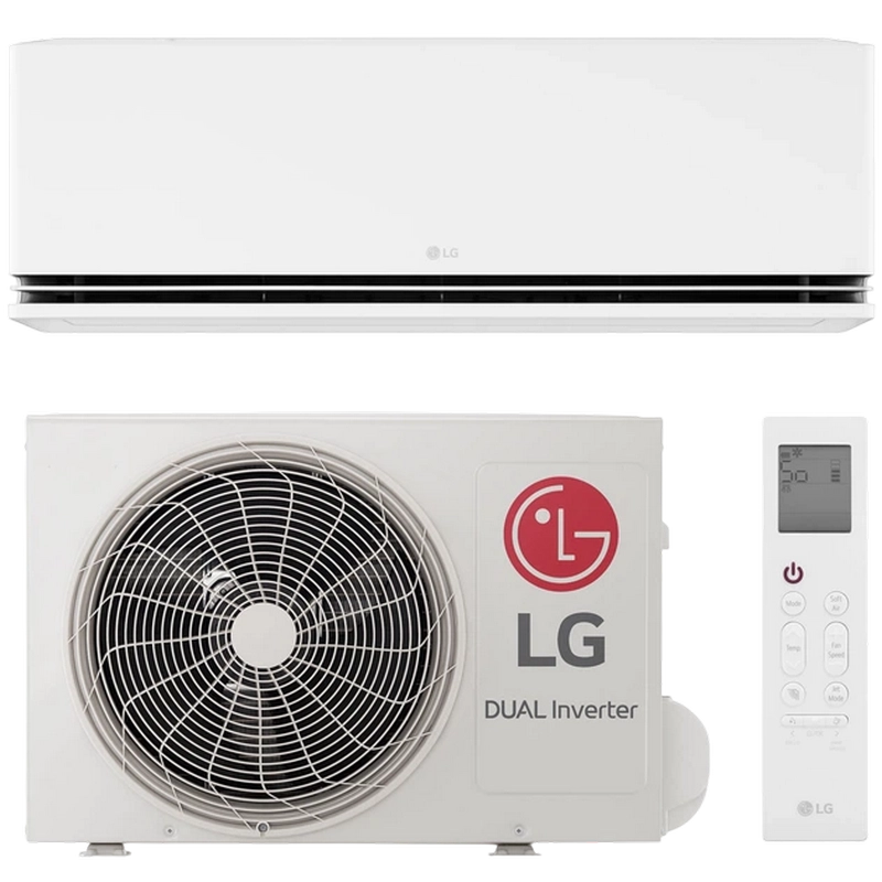 Aparat de aer condiționat Split LG AirFit H09S1D Alb - pîna 25 m² | 9 kBTU/h | A+++ | R-32