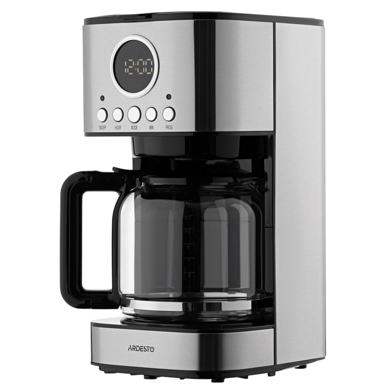 Cafetiera cu picurare Ardesto FCM-D3200 Oțel inoxidabil - Cafea măcinată | 900 W | 1.5 l