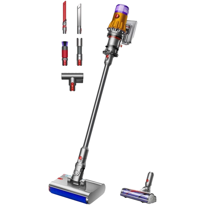 Aspirator Vertical Dyson V12s Detect Slim Submarine Galben - Uscată, Umedă | 150 W | Container | 0.35 l