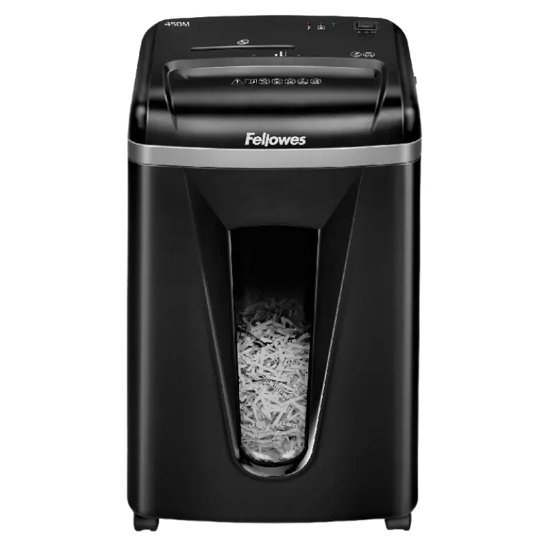 Tocător Fellowes Powershred® 450M Negru - A4 | 22 l